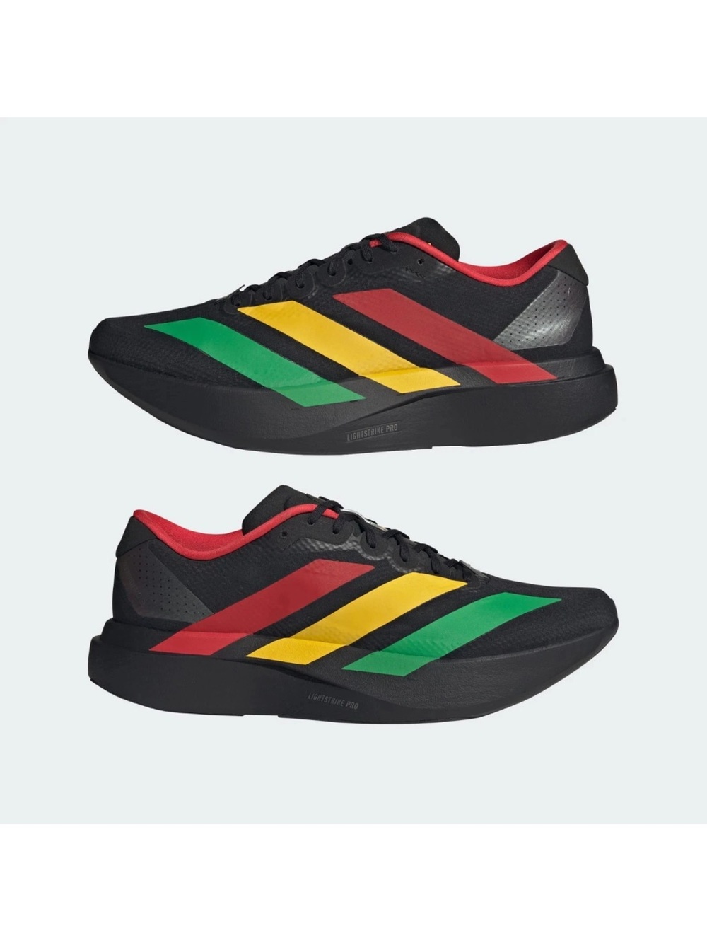 Adidas Men's Adizero Evo SL Bob Marley Running Size 10.5 Black |KJ6160|